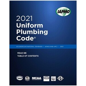 2012 uniform plumbing code online
